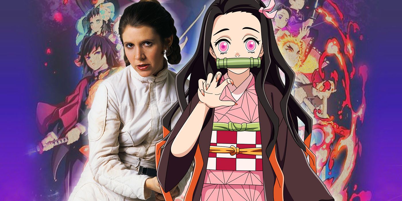 Demon Slayer: Nezuko Kamado Is Similar to Star Wars' Princess Leia