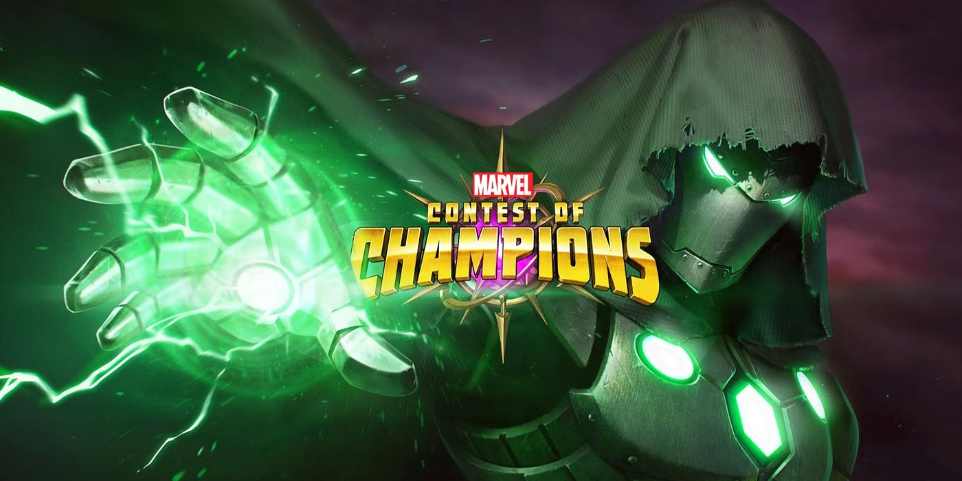 Marvel Contest of Champions logo Infamous Iron Man