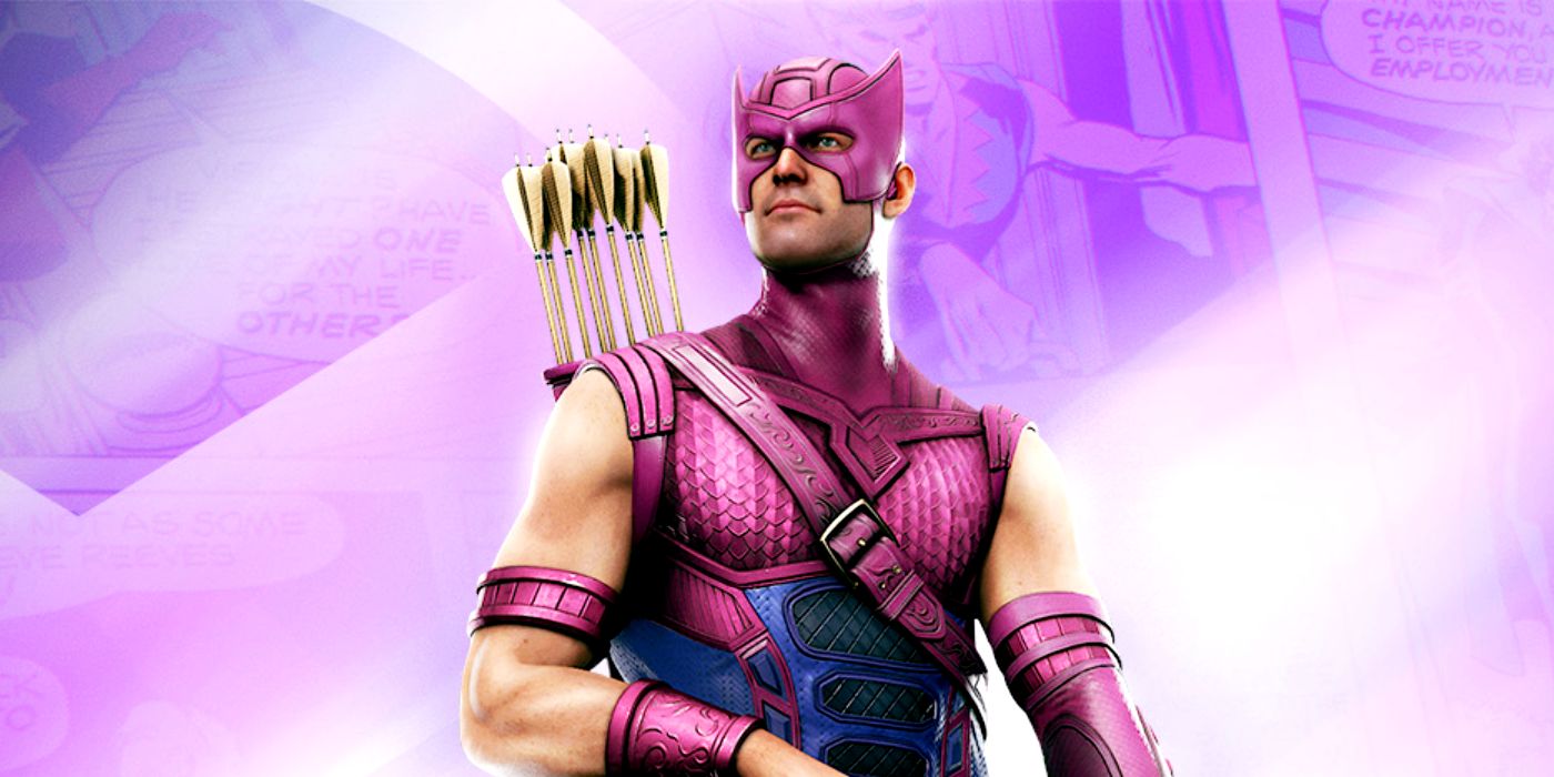 marvel's avengers hawkeye comics accurate outfit