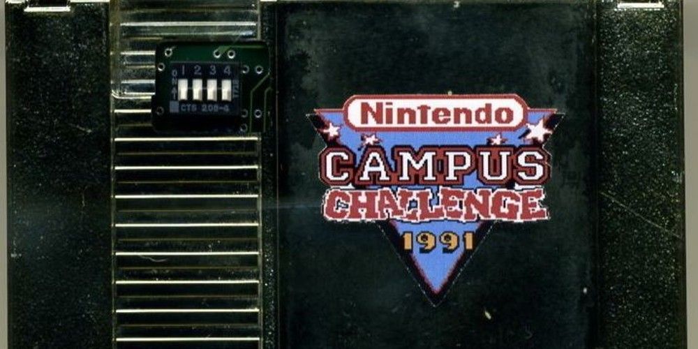 A Nintendo Campus Challenge cartridge from 1991