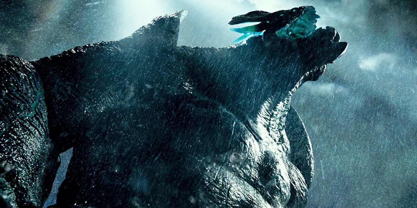 A Kaiju roars in the Pacific Rim film franchise