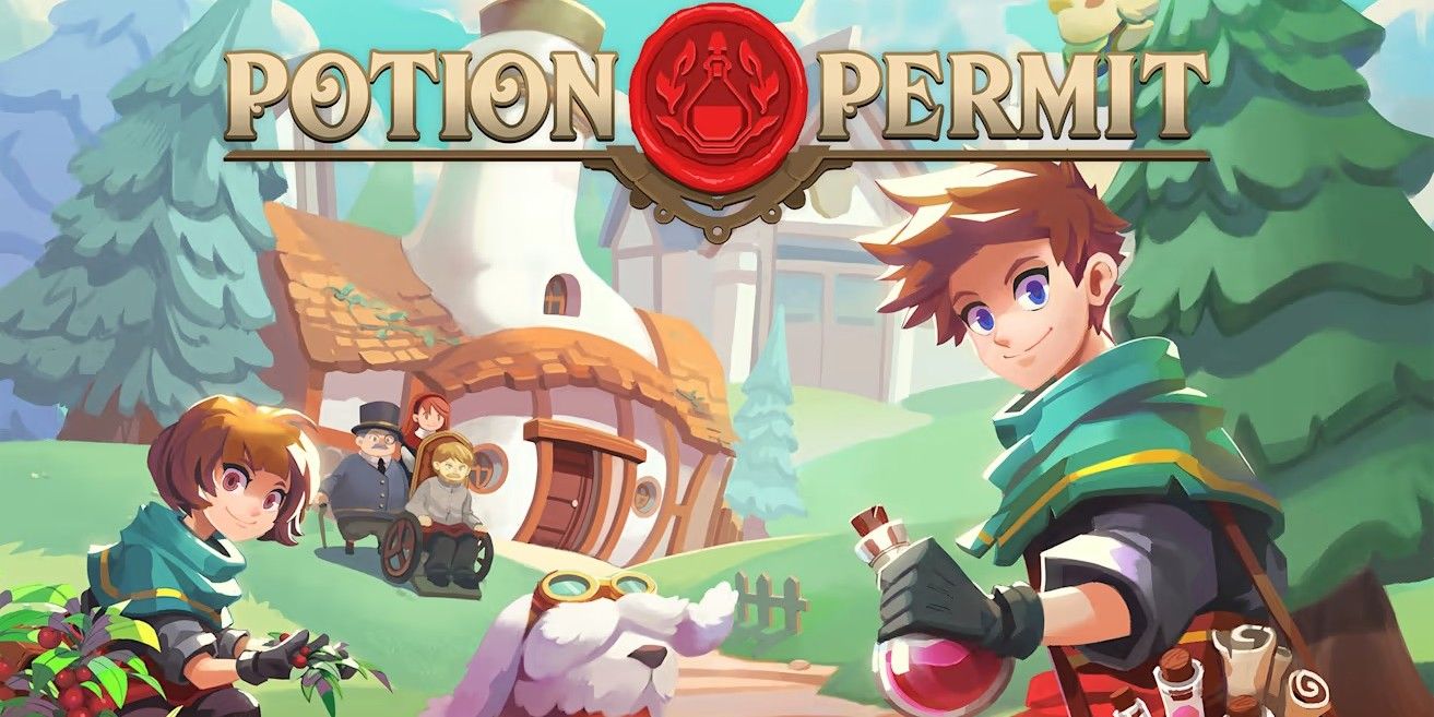 A promotional image for the game Potion Permit