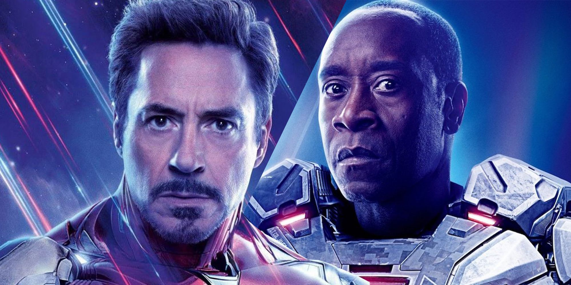 Robert Downey Jr.'s Tony Stark, Also Known As Iron Man, Alongside Don Cheadle's James Rhodes, Also Known As  War Machine