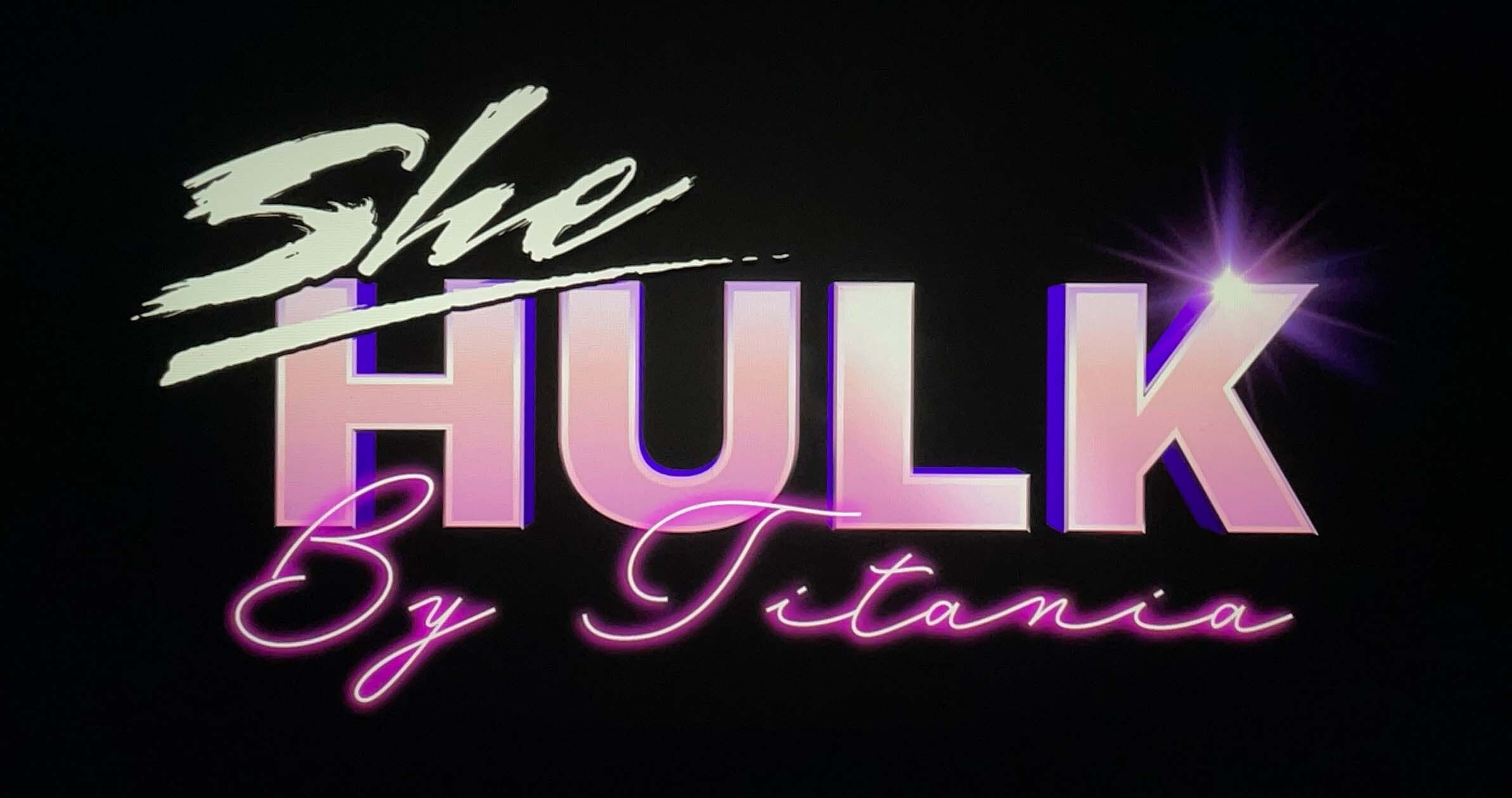 she hulk by titania logo
