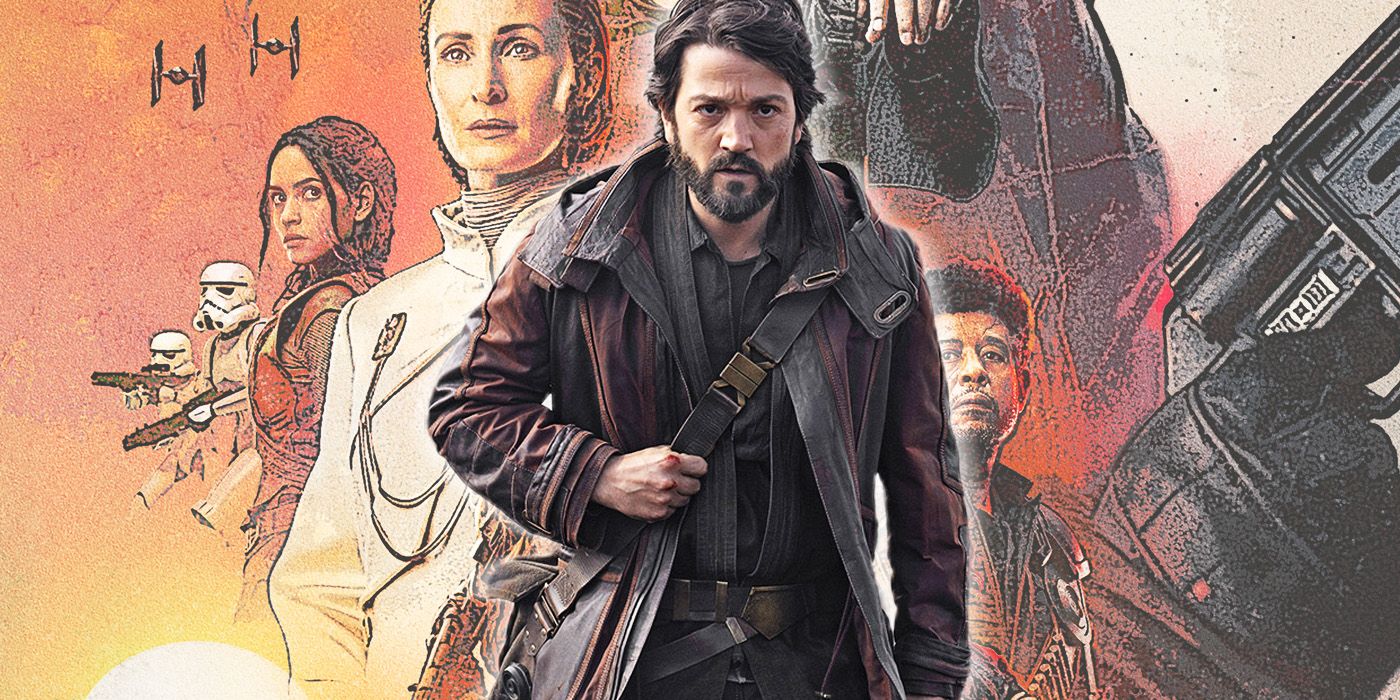A custom image featuring Cassian Andor and other characters from Andor