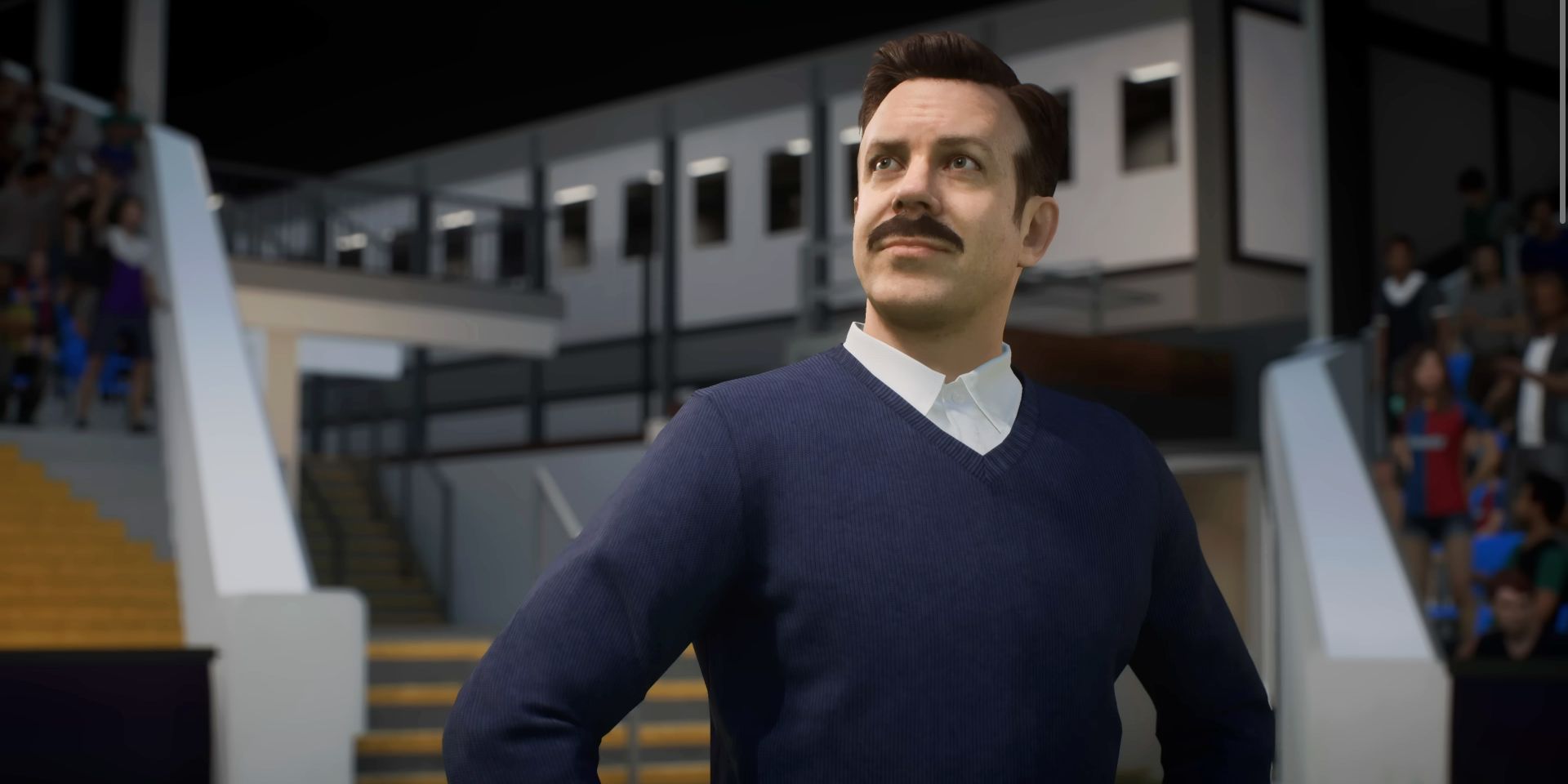 Ted Lasso in the TV show of the same name