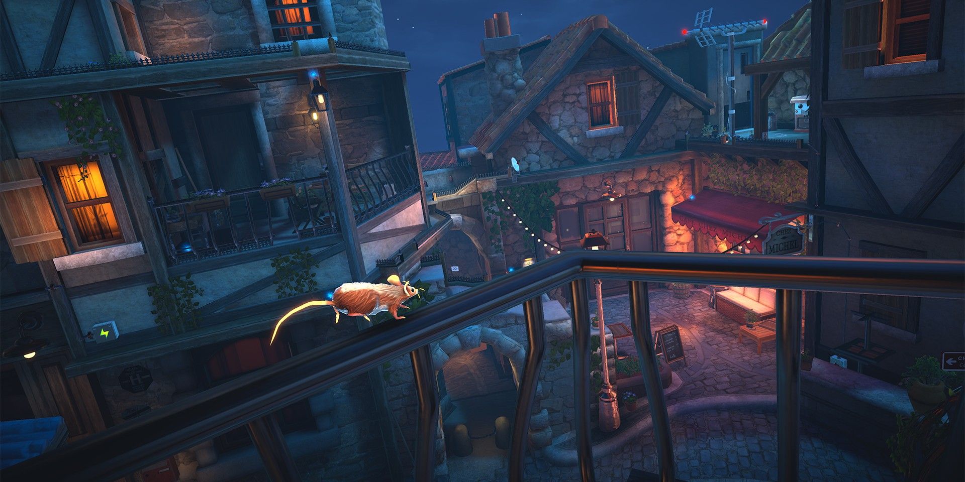 A promotional still from the upcoming game The Spirit and the Mouse