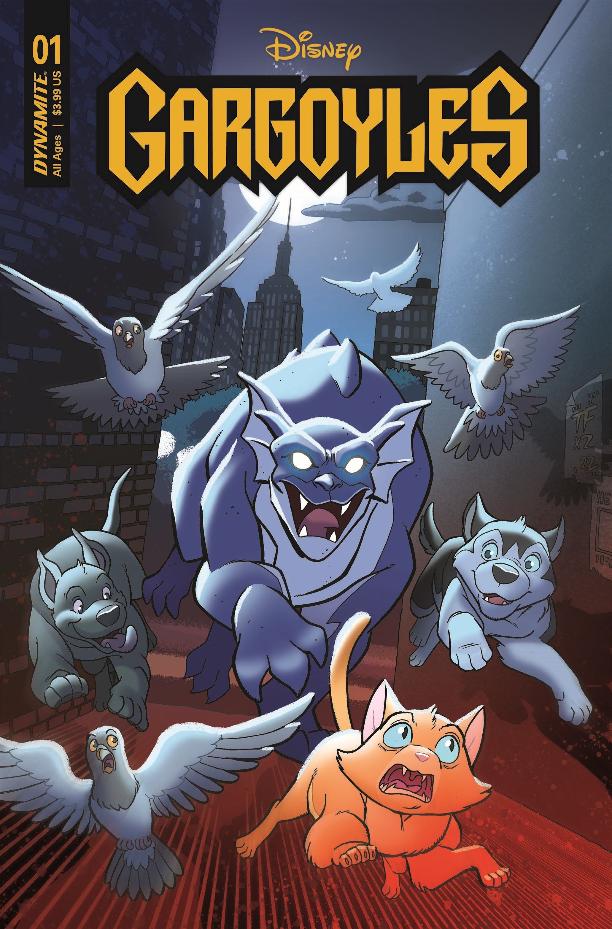 Gárgulas 'Gargoyles' da Disney recruta Jae Lee e mais para capas de primeira edição 12