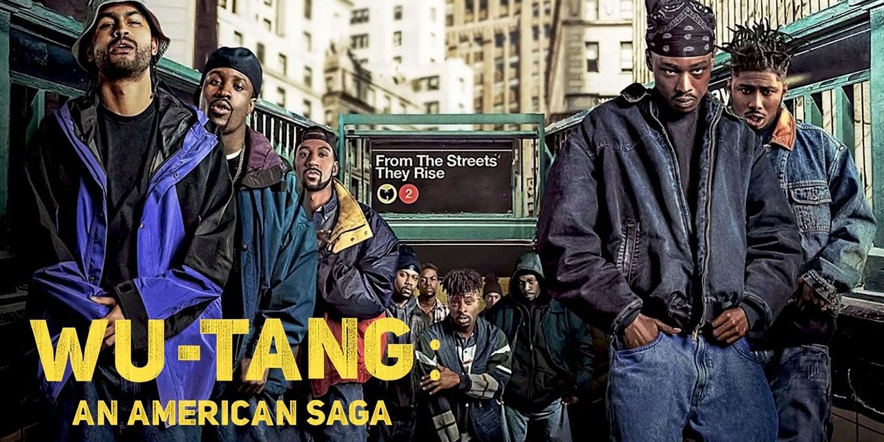An image of the cast from Wu-Tang: An American Saga.