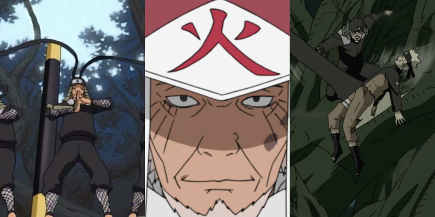 Hiruzen Sarutobi in Naruto