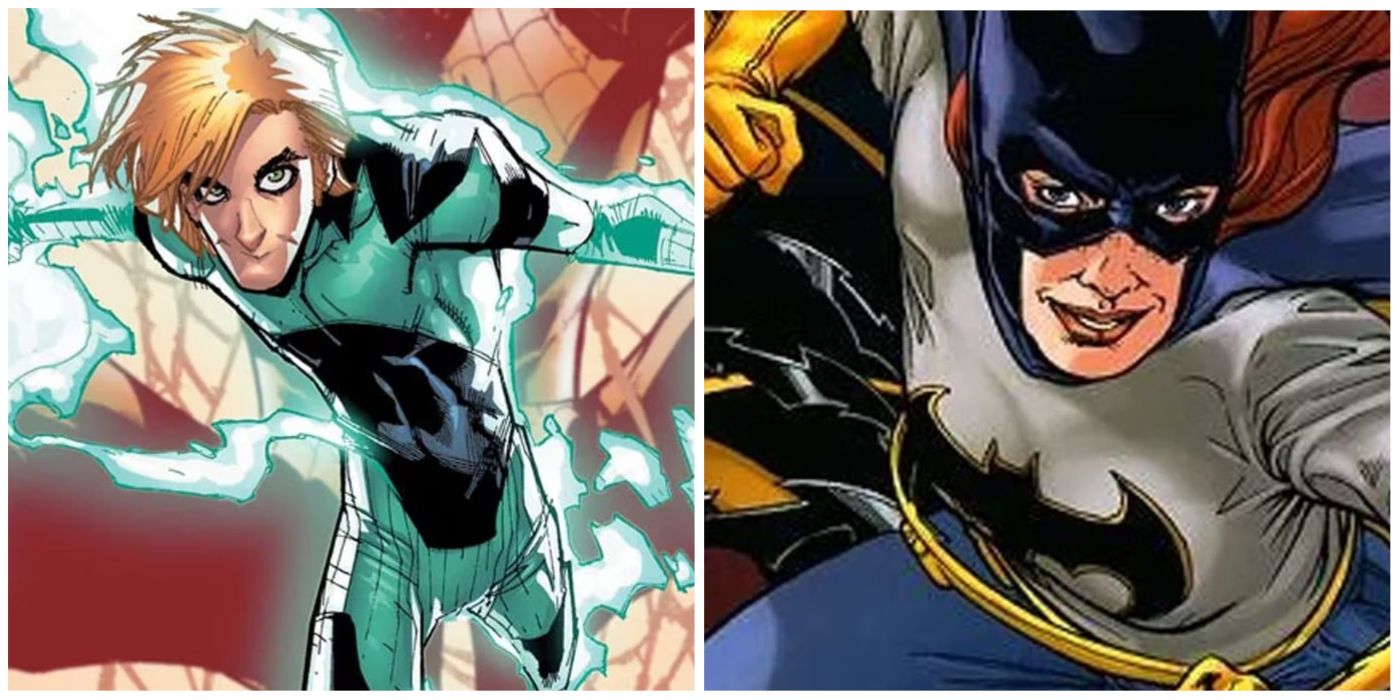 A split image of Alpha from Marvel Comics and Misfit from Birds of Prey