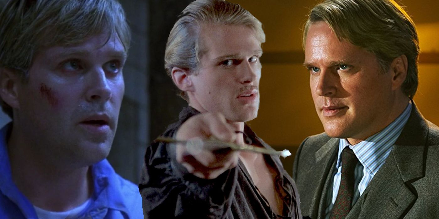 Cary Elwes as Westley in The Princess Bride and Doctor Lawrence Gordon in Saw. 