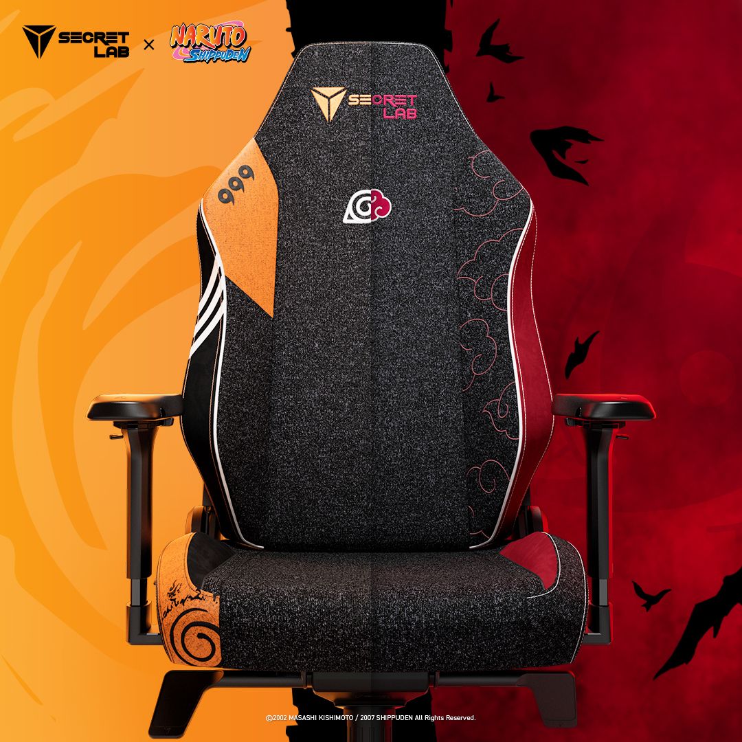 Secretlab Launches Naruto Collaboration Gaming Chairs