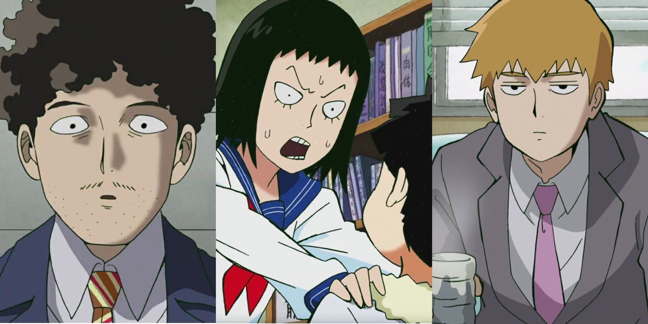 Mob and Reigen's Opinion on each other(Illustration) - inspired by