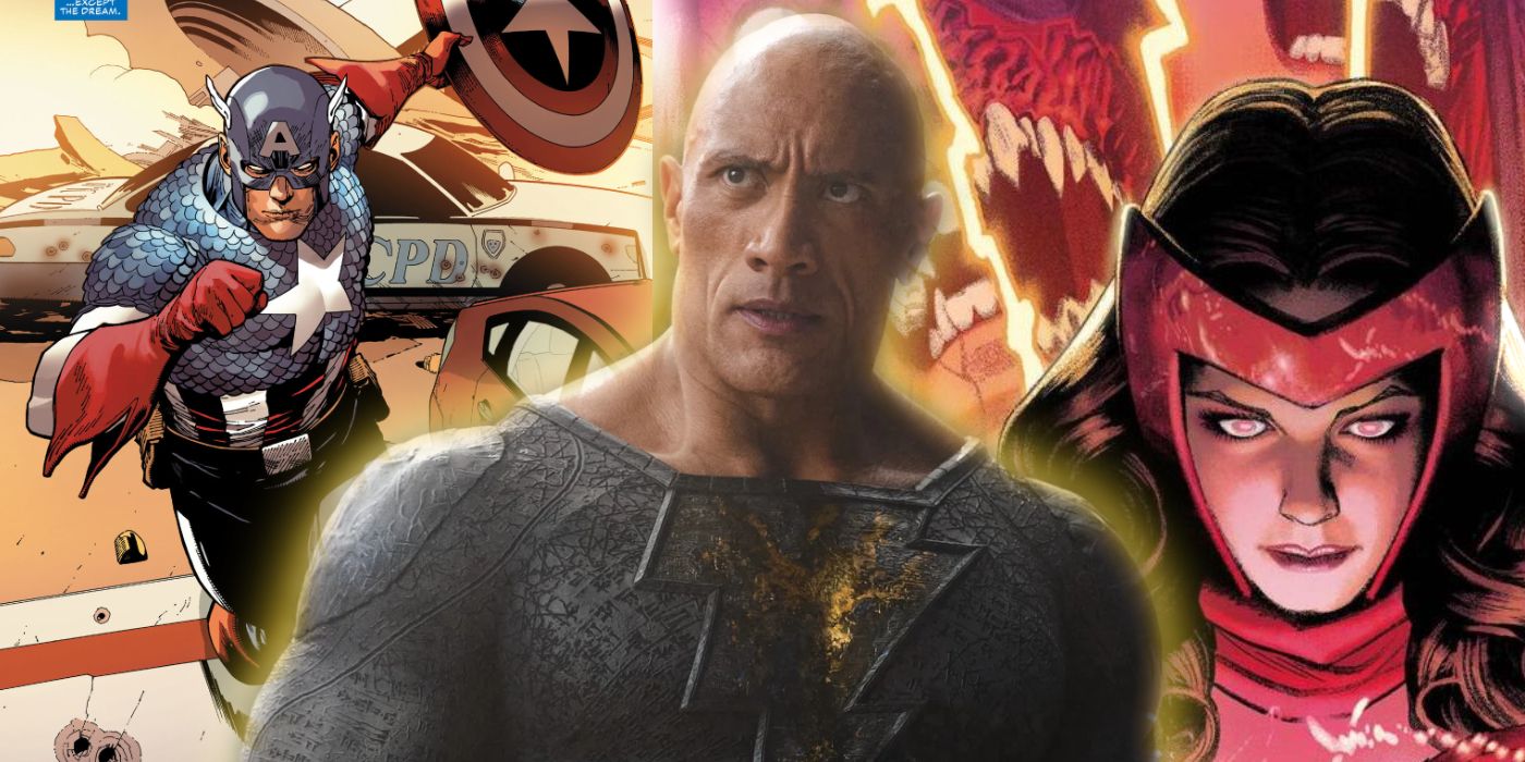 Black Adam' Characters Versus Actors in Real Life Comparison