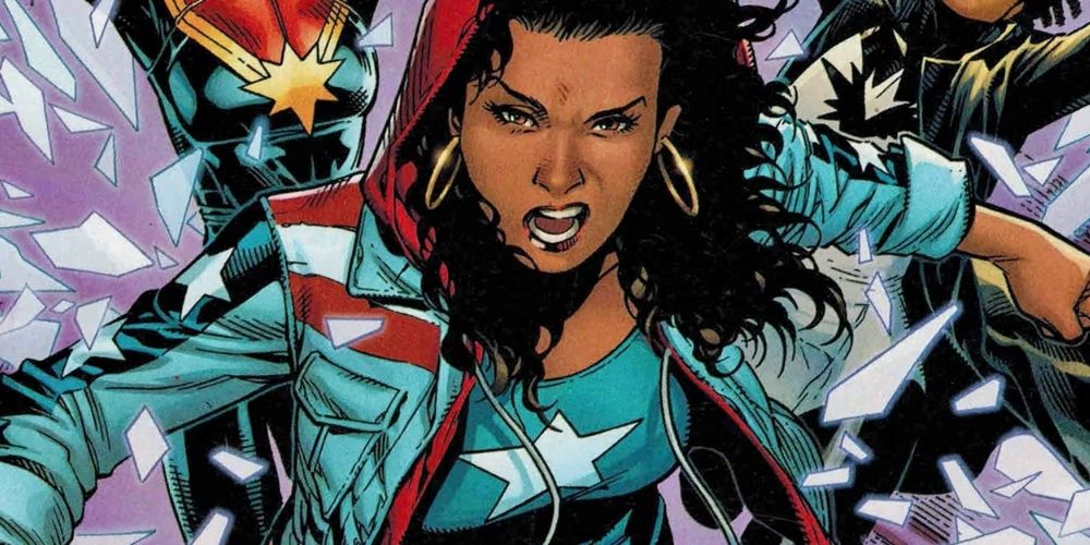 Marvel Comics' America Chavez in fighting pose