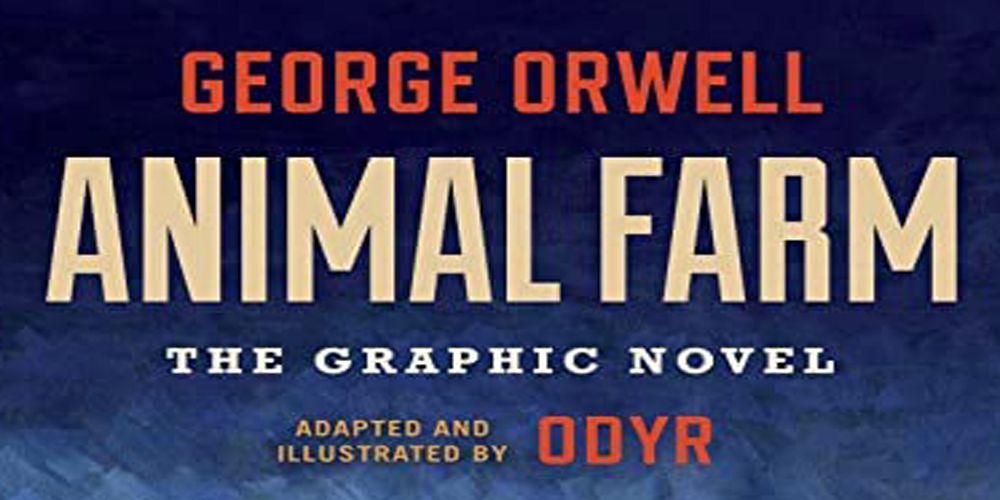 An image of the Animal Farm Graphic Novel Cover