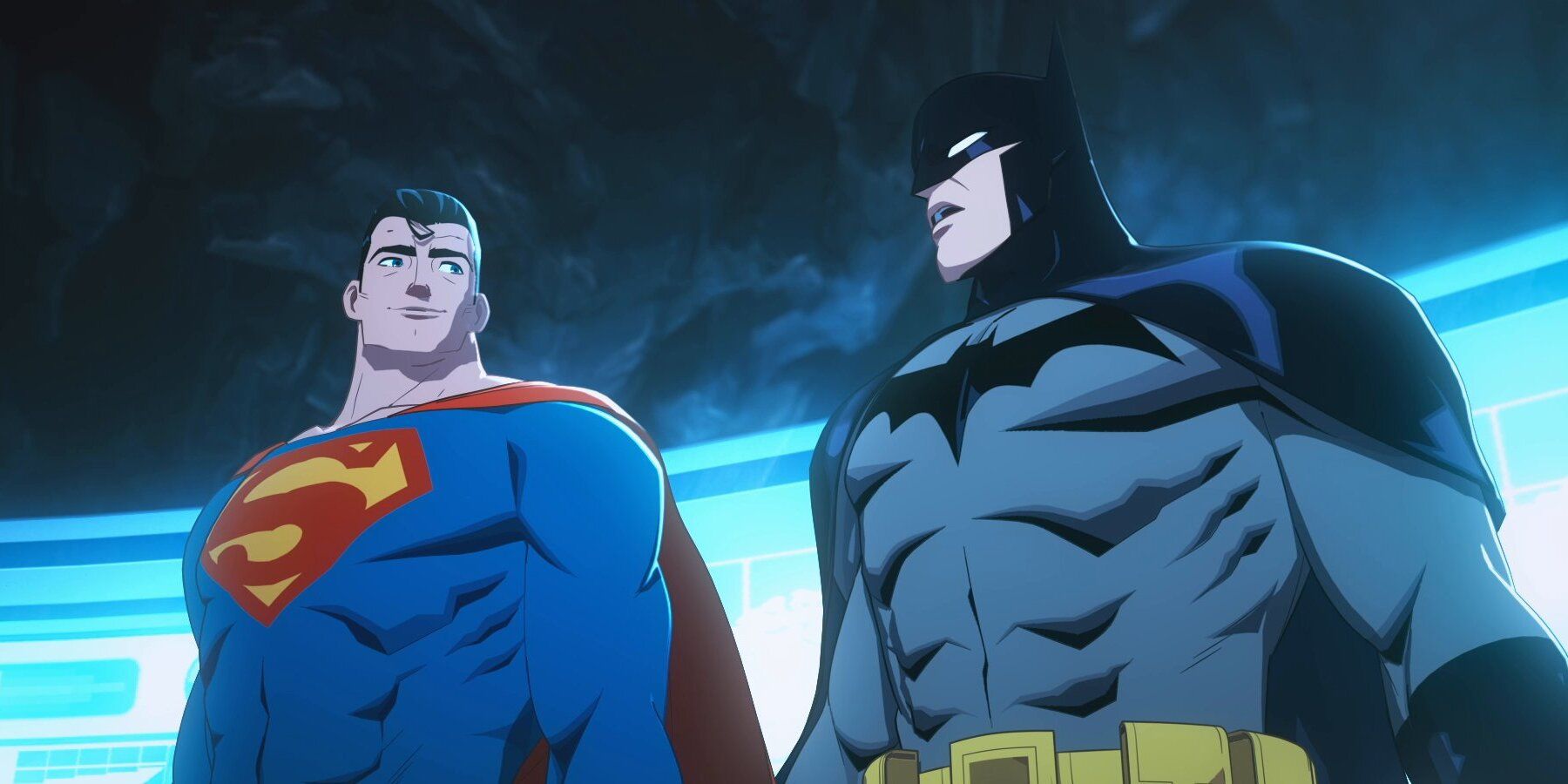 battle of the super sons superman batman