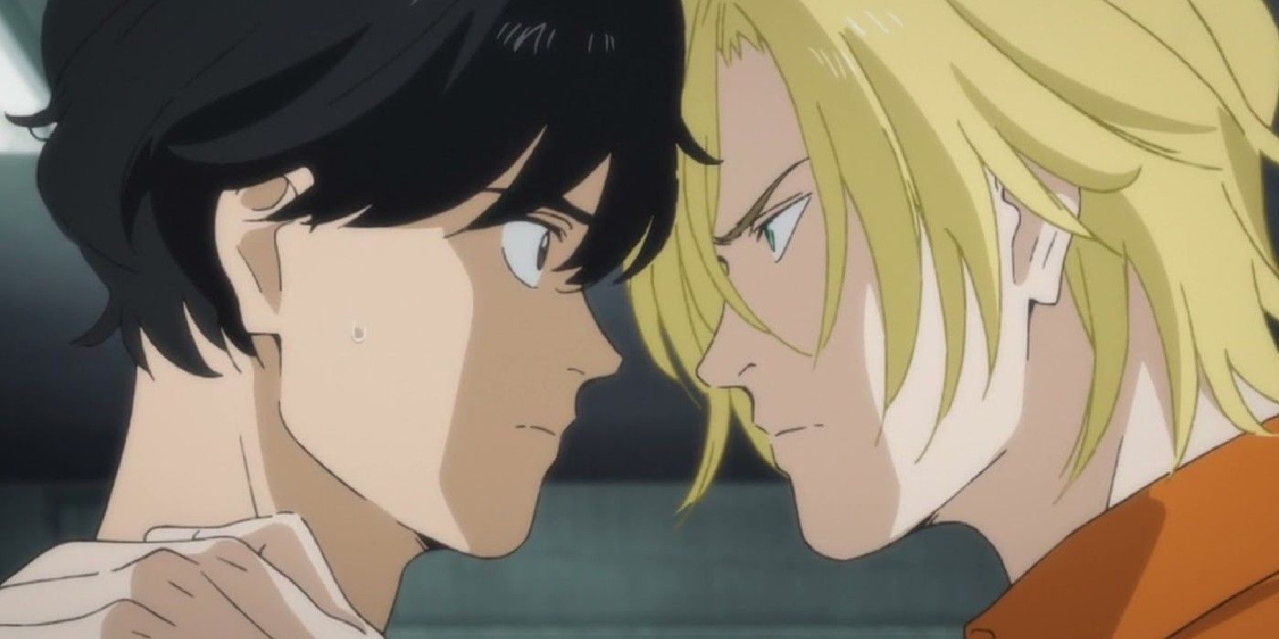 Ash makes a promise to Eiji in Banana Fish