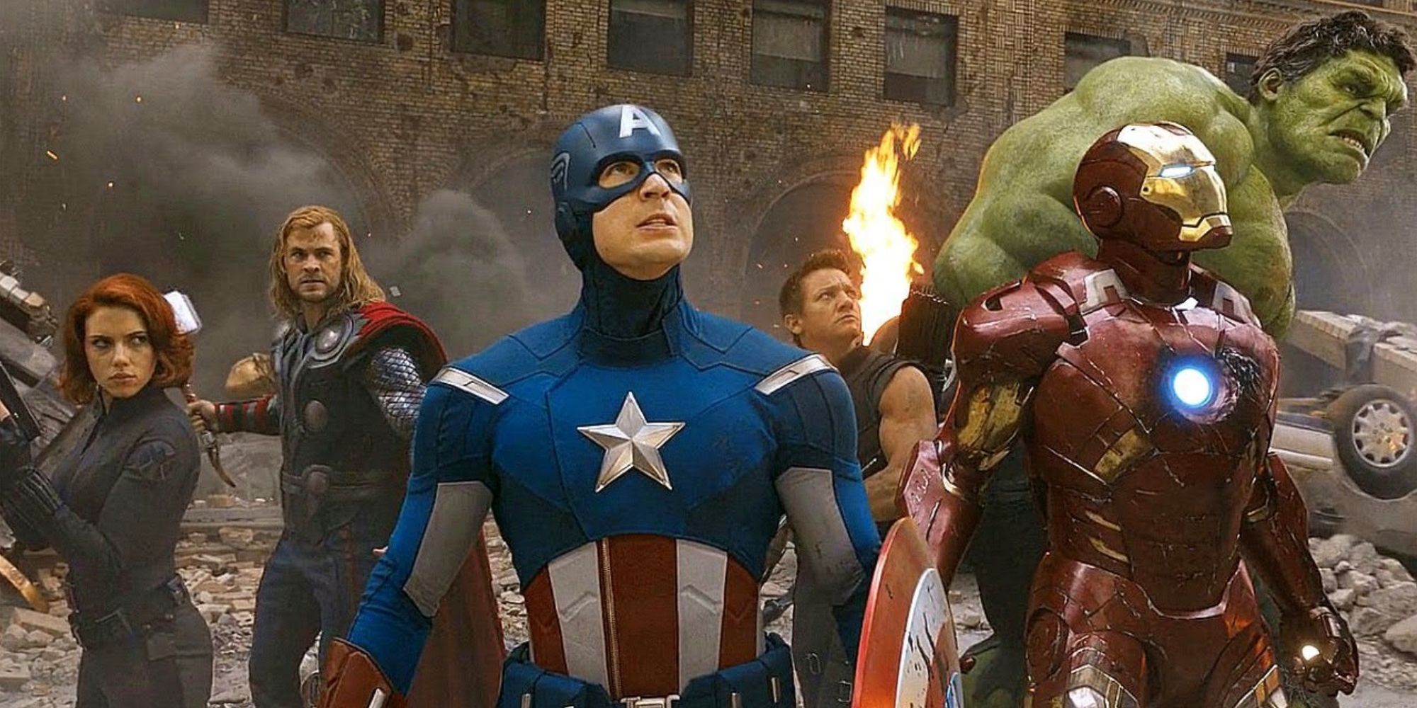 The OG 6 Avengers united in the battle of New York