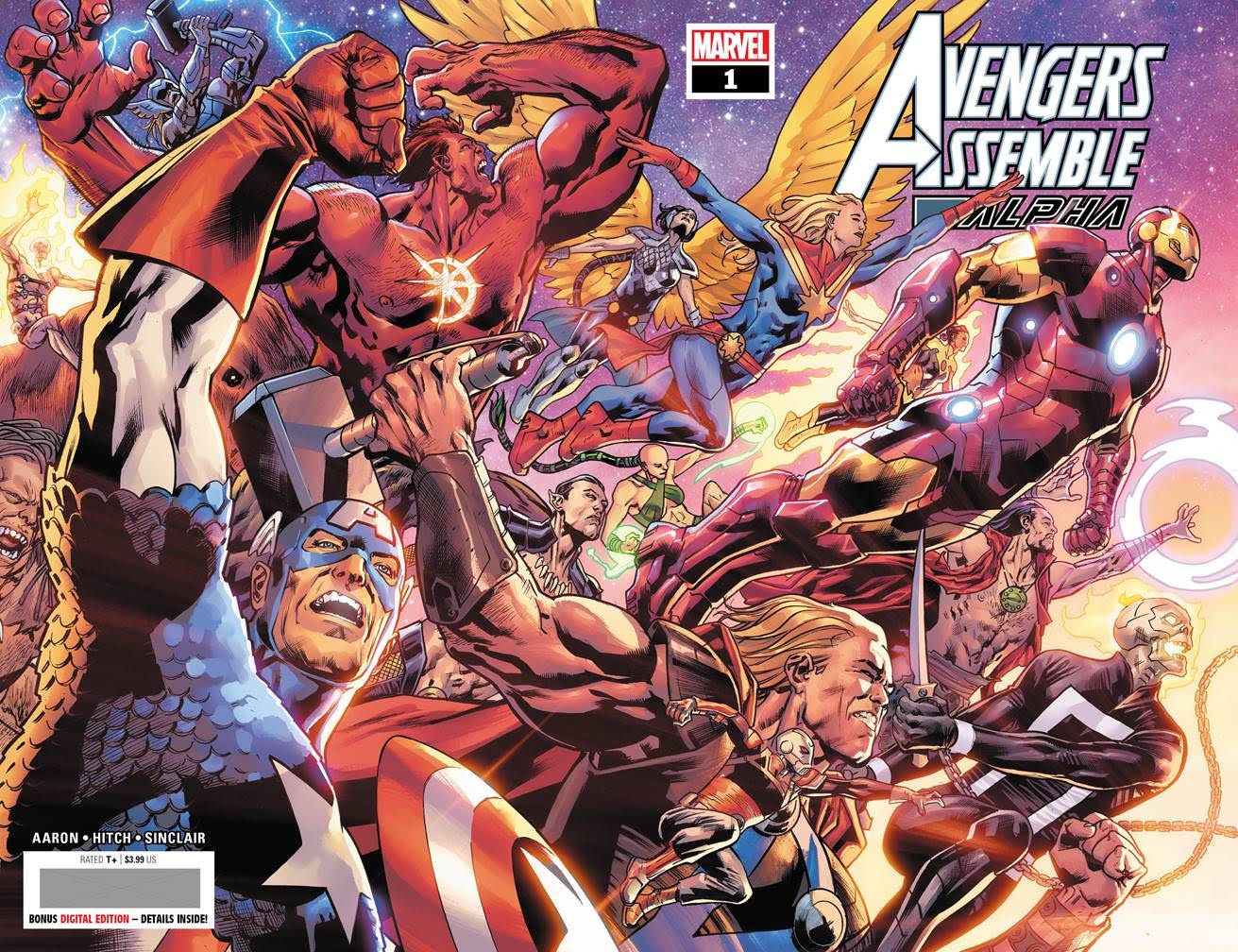 Avengers Assemble Alpha Cover Art