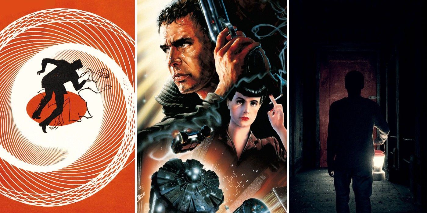 Posters for Vertigo, Blade Runner, and It Comes At Night