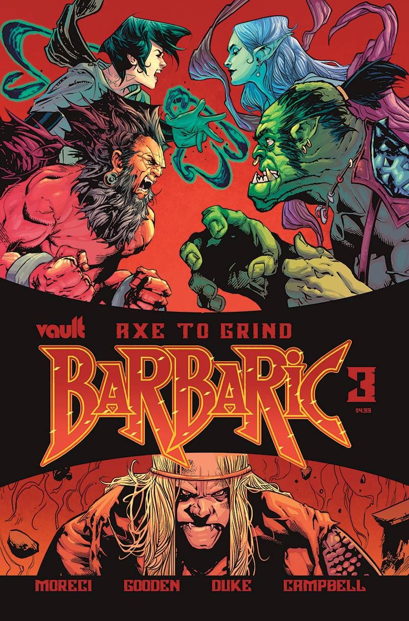Barbaric Axe to Grind #3 Cover