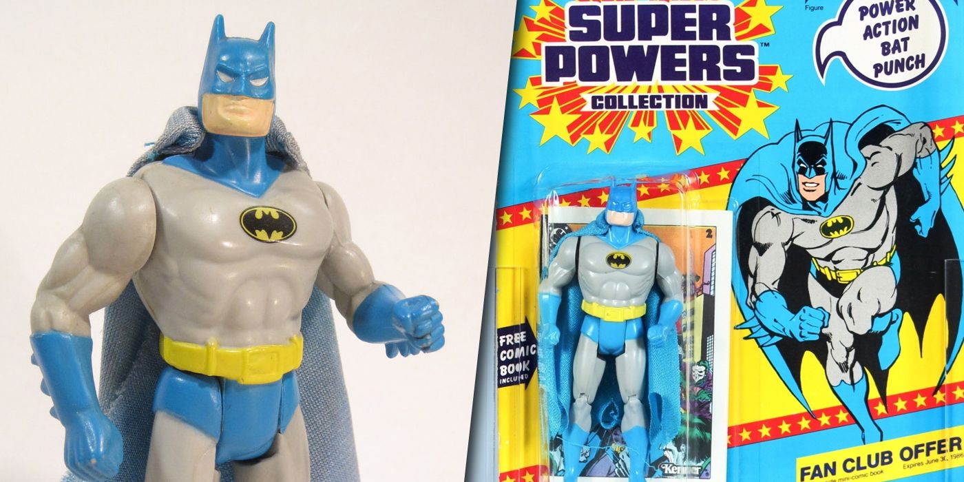 Batman from Kenner's Super Powers collection