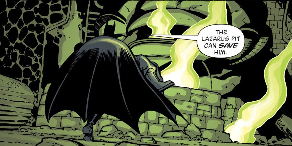 Batman coloca Bane no Poço de Lázaro