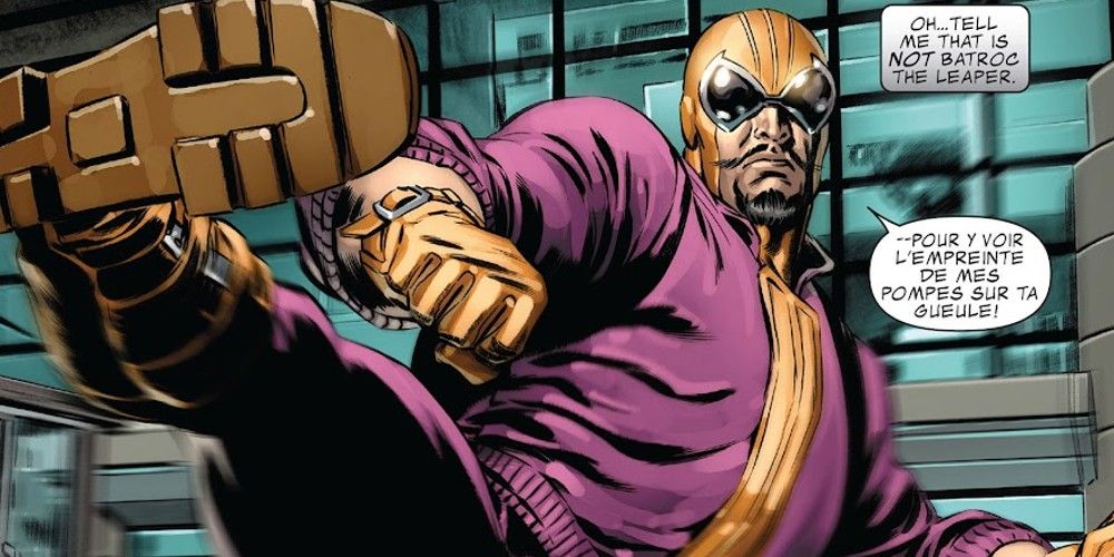 Batroc the Leaper enters the fight against Captain America in Marvel Comics
