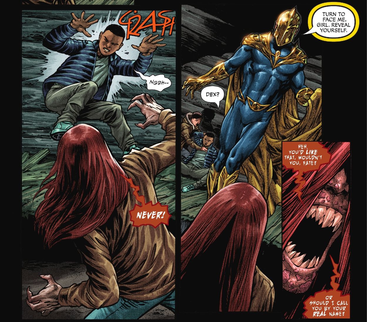 Black Adam The Justice Society Files - Doctor Fate #1 Demon