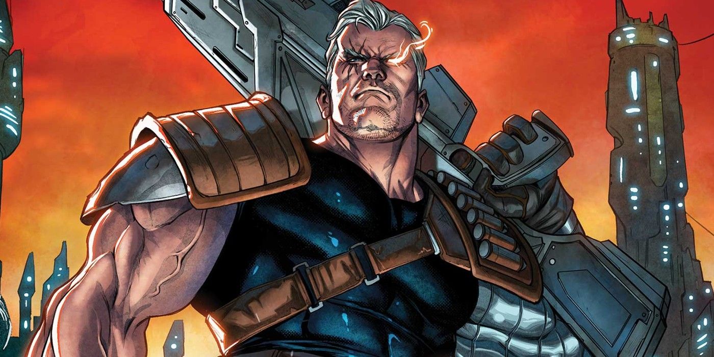 Cable prépare ses armes dans Cable Reloaded de Marvel Comics.