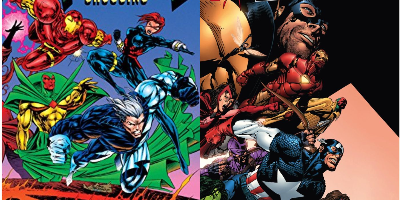 Avengers The Crossing and Avengers Disassembled