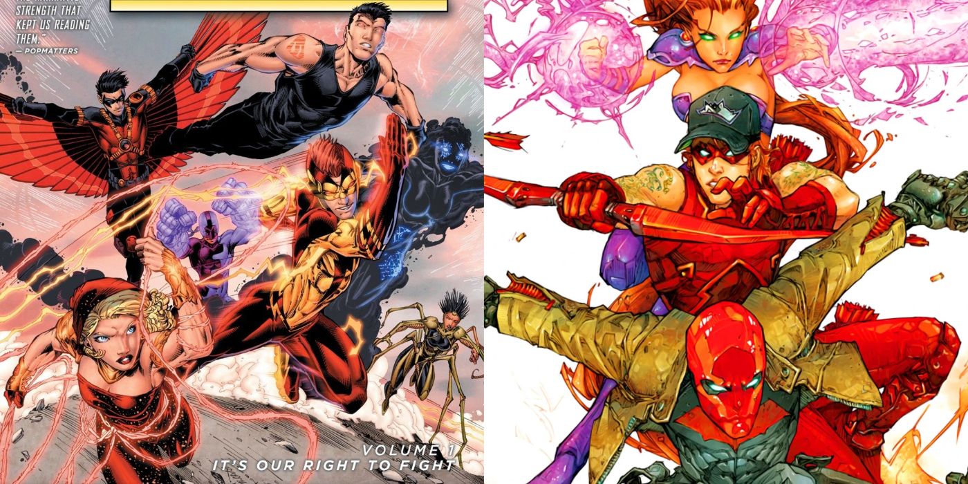 New 52 Teen Titans and New 52 Red Hood and the Outlaws
