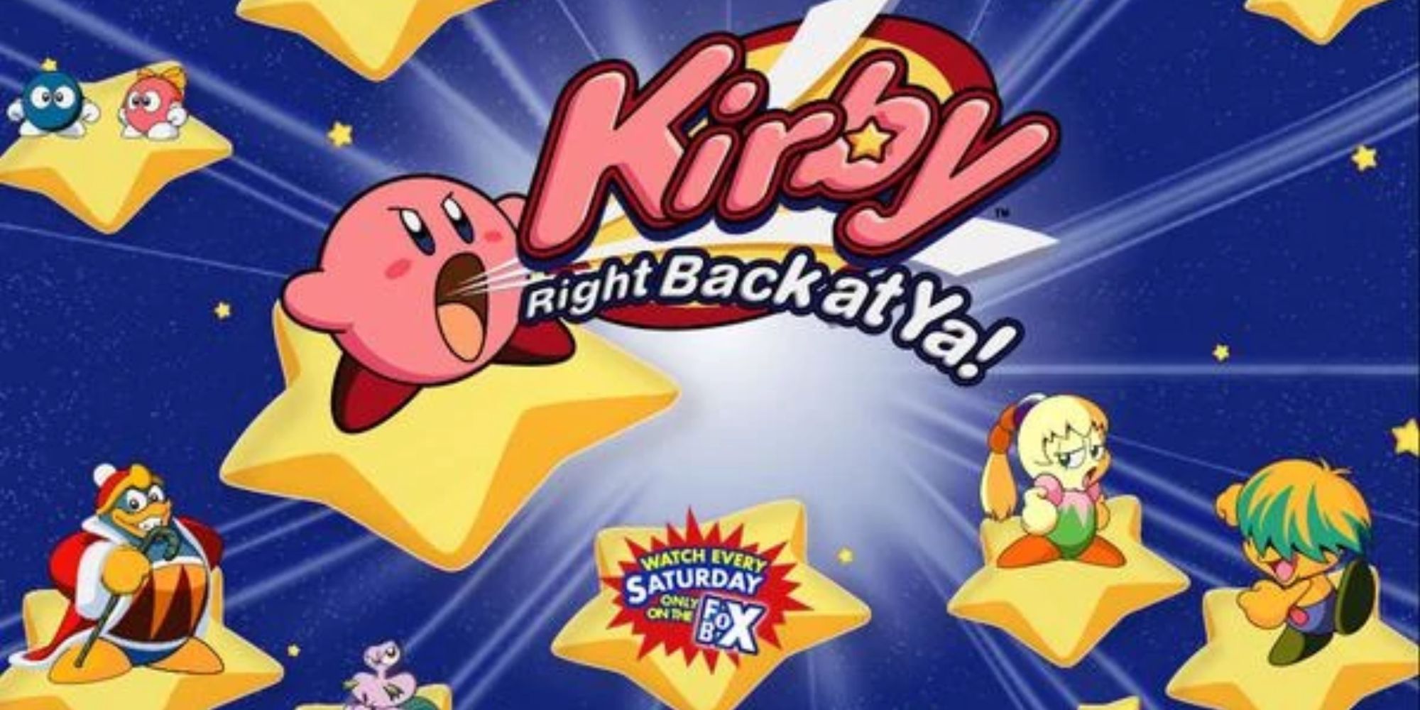 Promotional image for Kirby: Right Back At Ya!