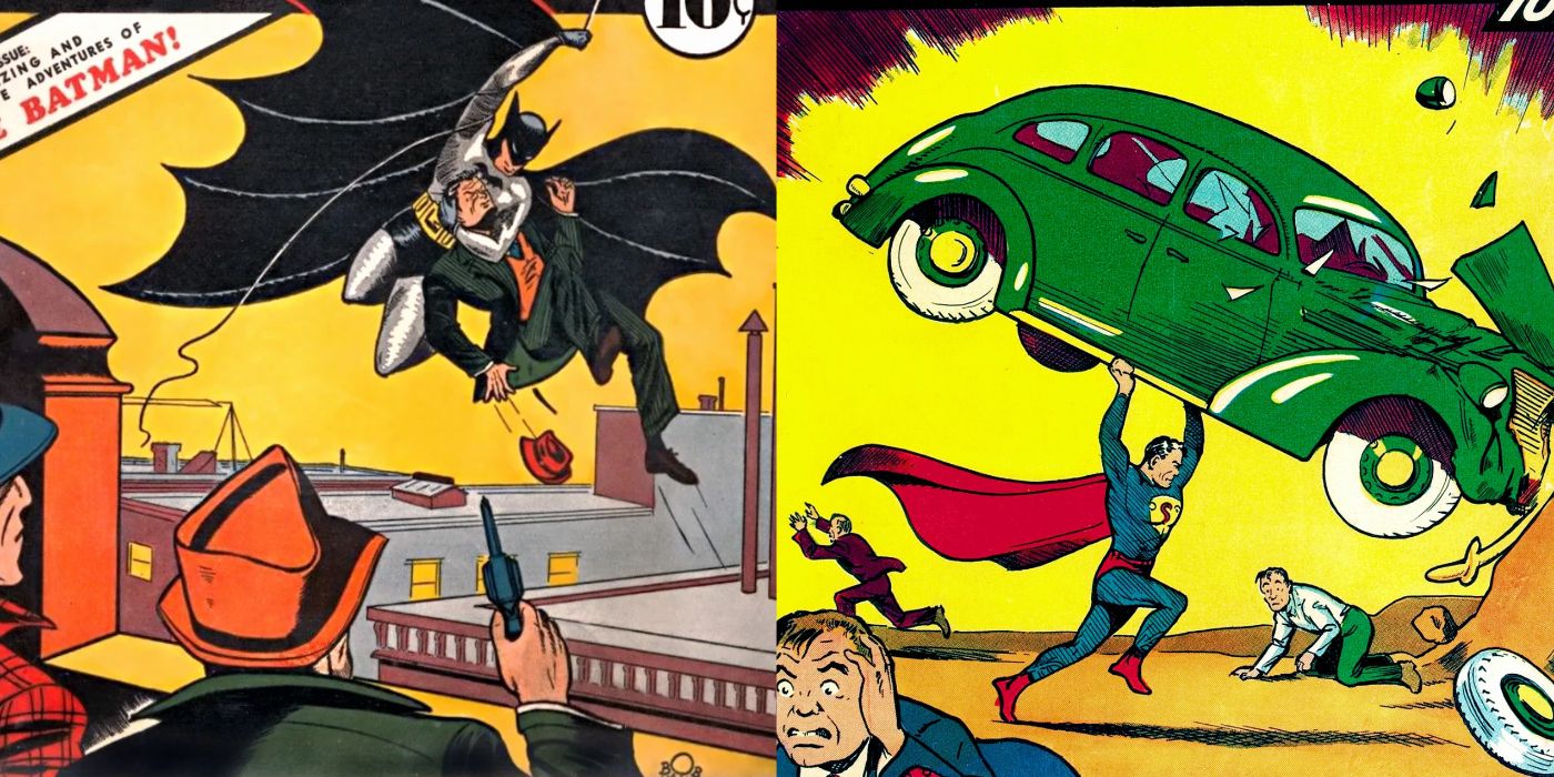 Detective Comics #27 and Action Comics #1