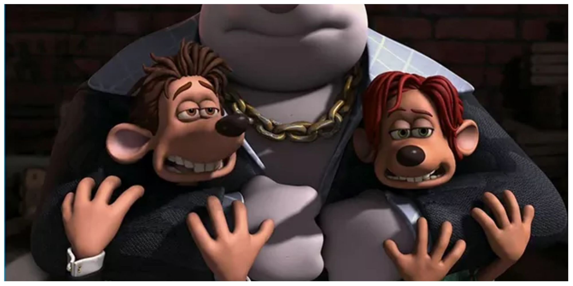 Roddy and Rita in Flushed Away