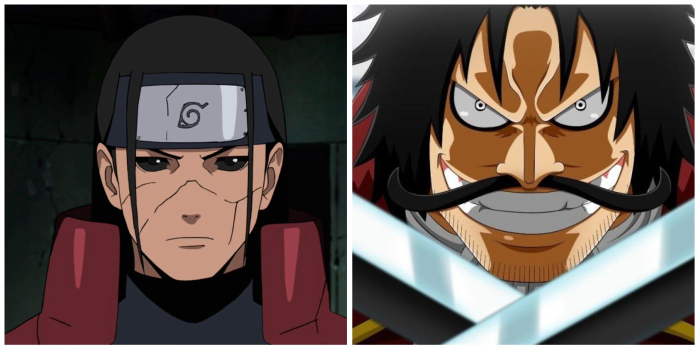 split image from Naruto and One Piece