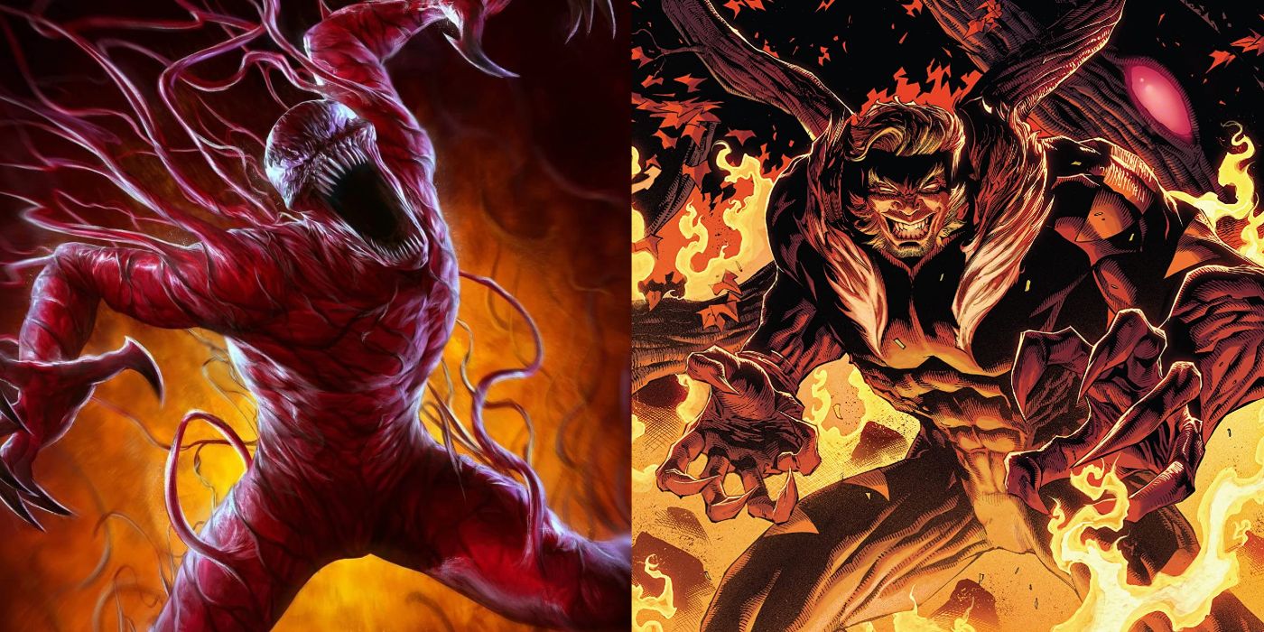 Marvel's Carnage and Sabretooth