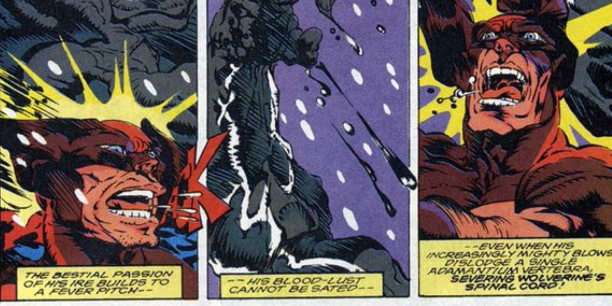 Hulk Killing Wolverine in Marvel Comics' What If...? (Vol. 2) #50