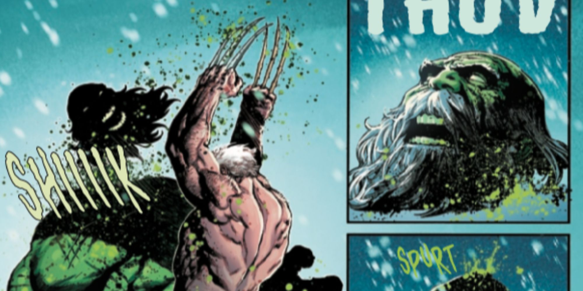 Old Man Logan Beheads Maetro in Marvel Comics