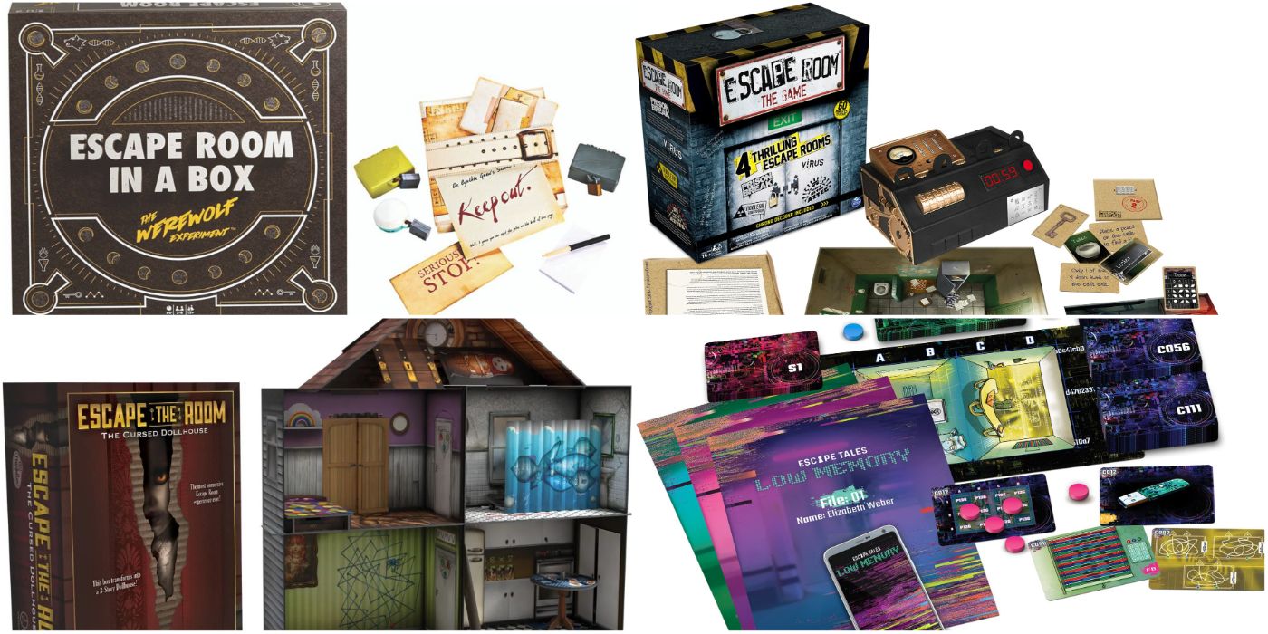 Escape Room the Game Murder Mystery Board Game