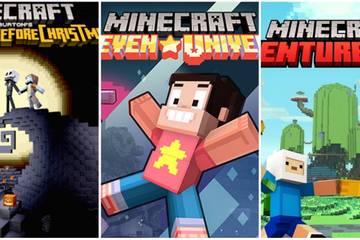 Three of the best mash-up packs from Minecraft