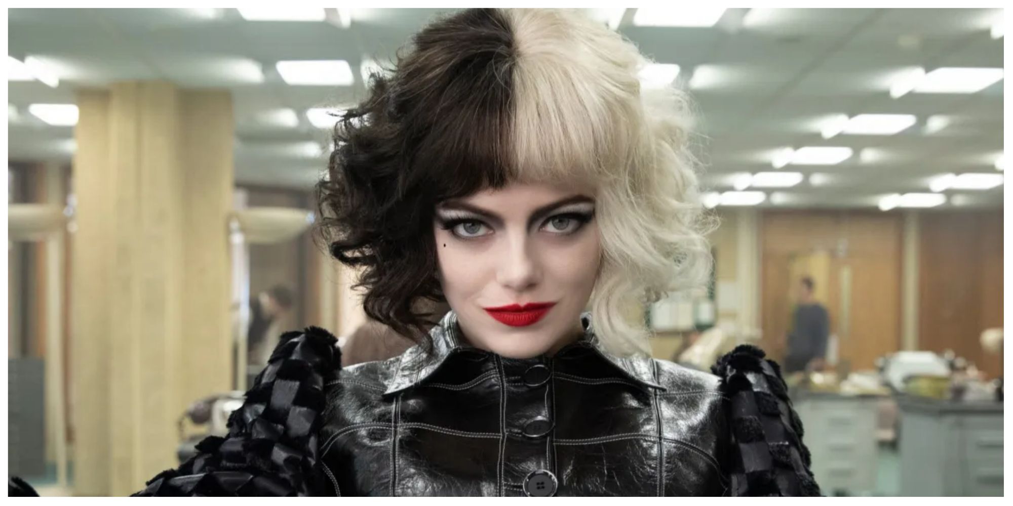 Emma Stone as Cruella De Vil in Cruella (2021)