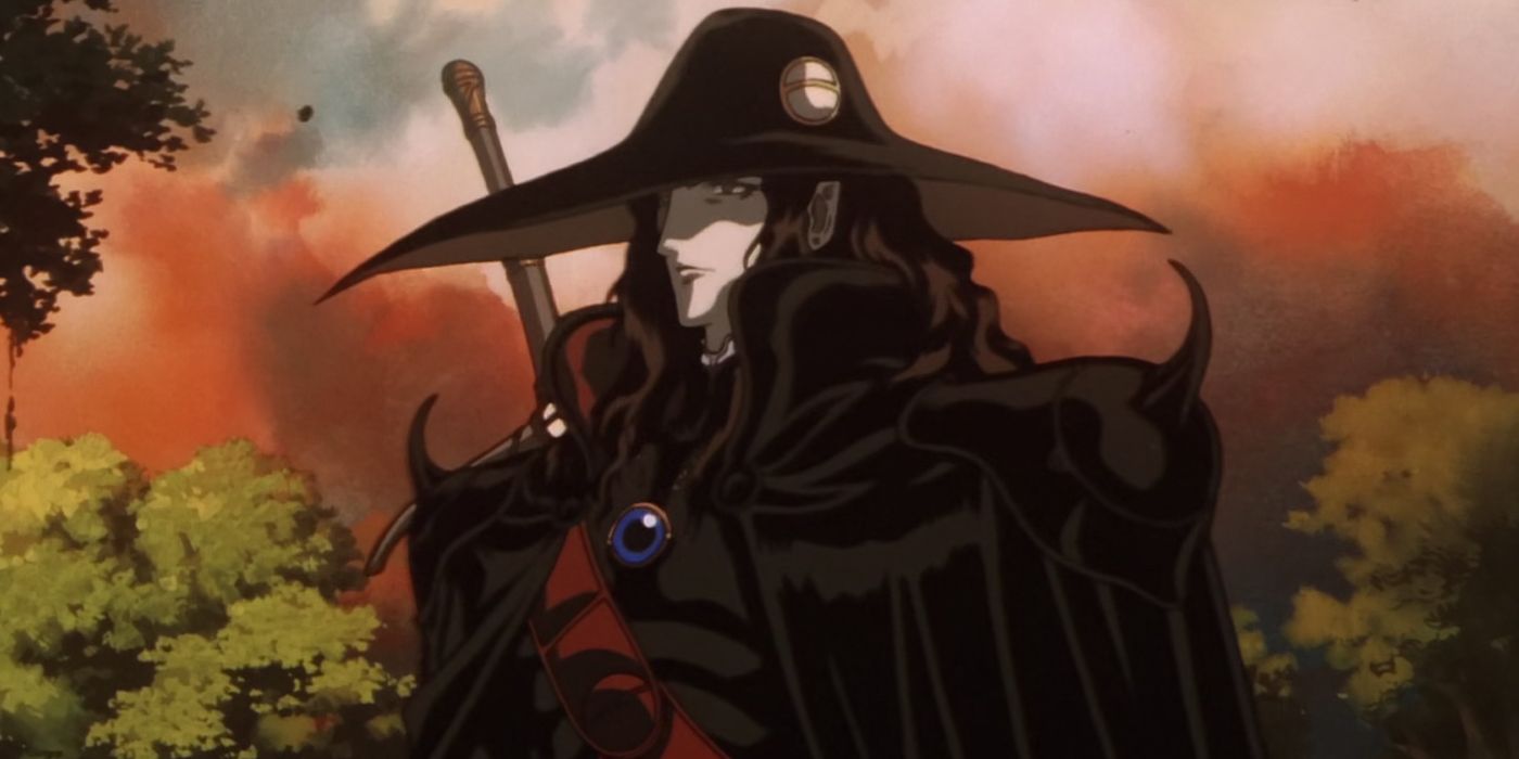 D from Vampire Hunter D with trees in the background
