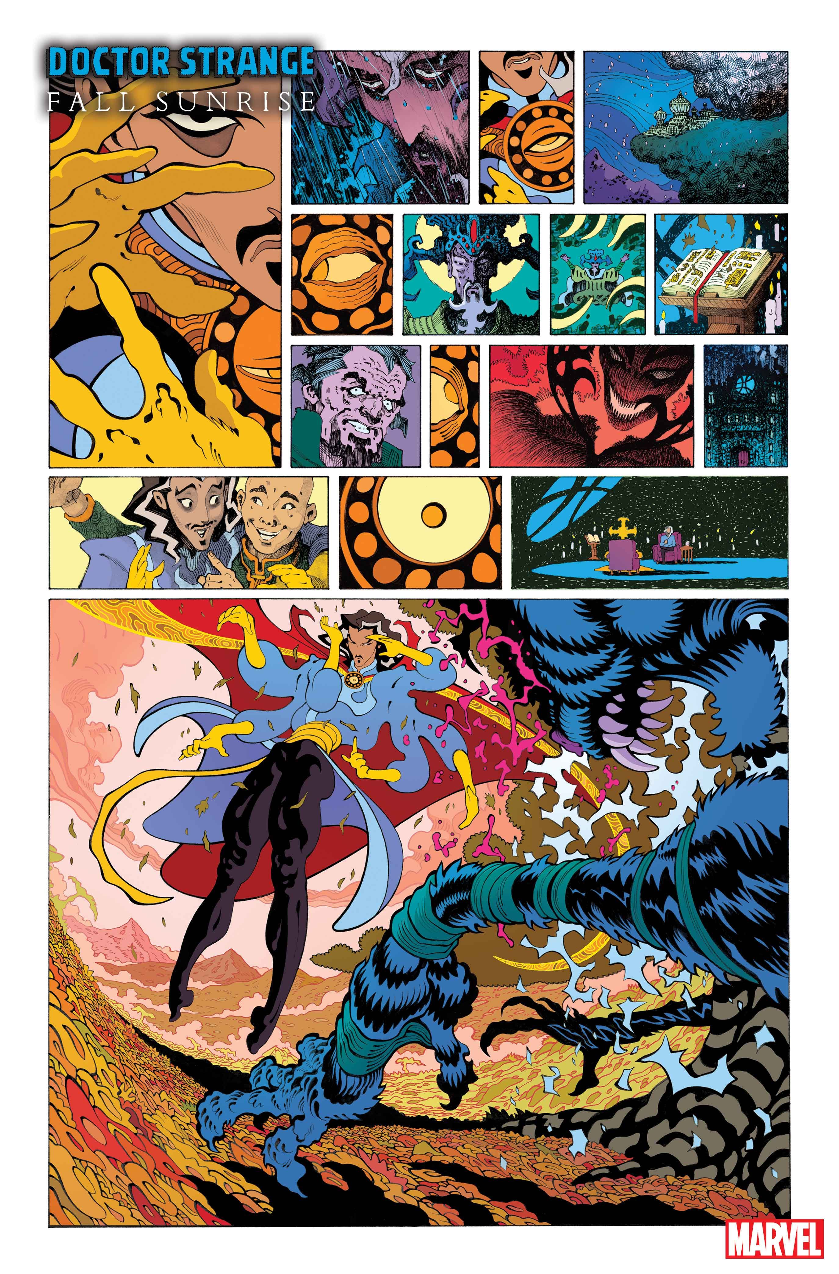 Tradd Moore Unveils the Mystery and Magic Behind Doctor Strange Fall Sunrise