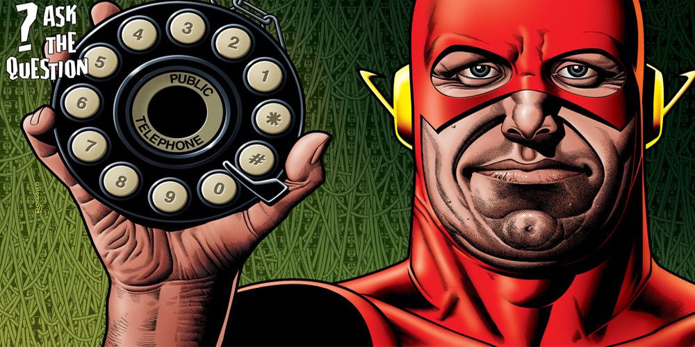 Flash parody holding the H dial