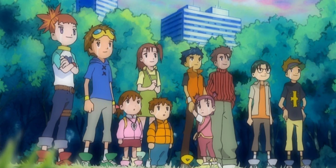 An image from the finale of Digimon Tamers.