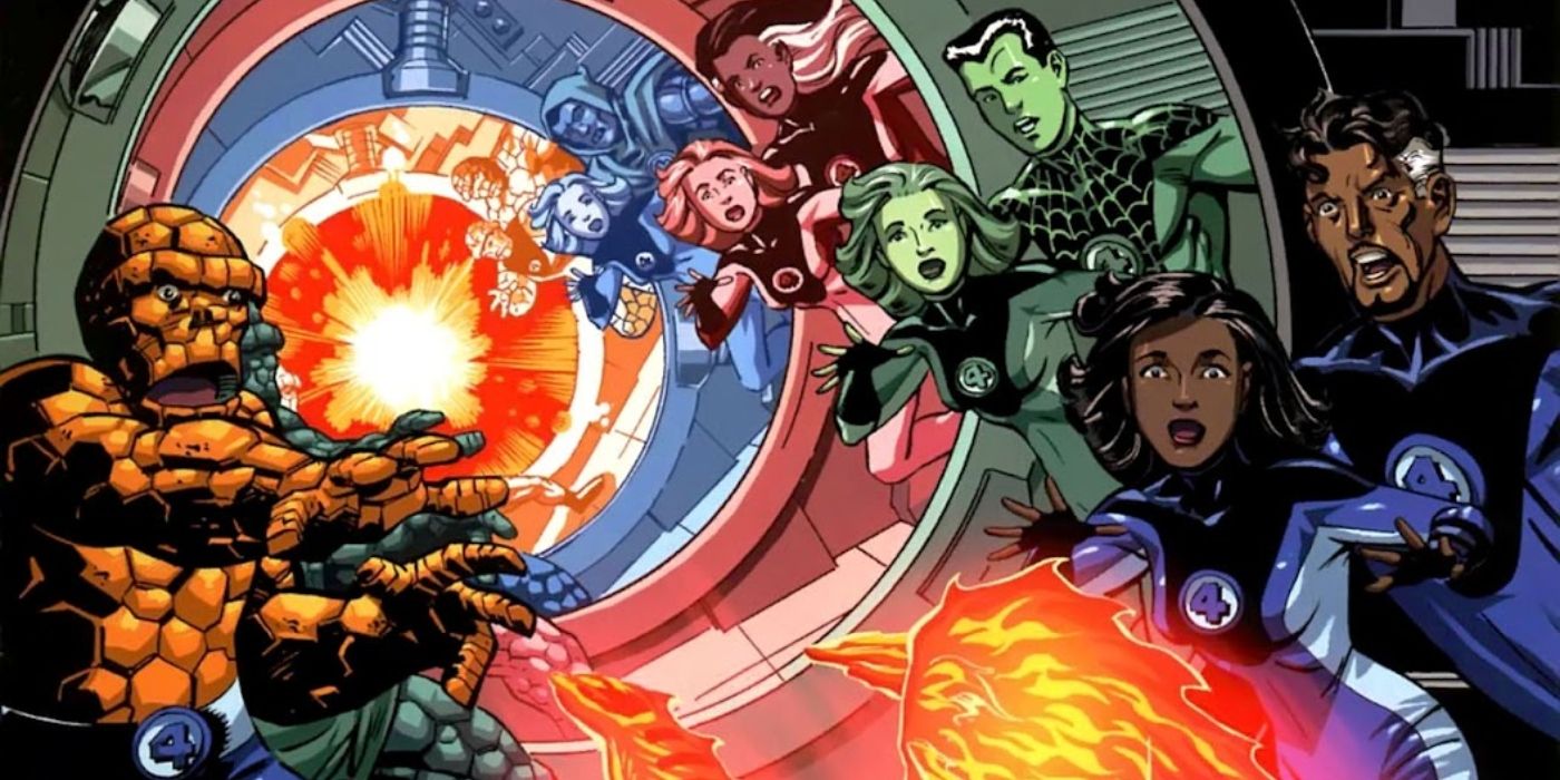 Fantastic Four Multiverse Frightful Four Earth-3 1
