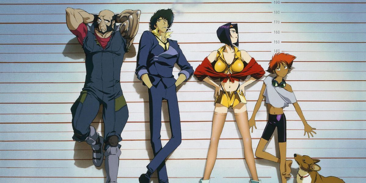 Faye, Ed, Spike And Jet From Cowboy Bebop